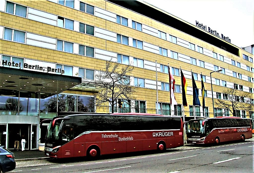 Die „Thinkbus"-Tagungsstätte "Hotel Berlin, Berlin" ist eine gefragte Adresse sowohl für Events und Konferenzen als auch für Busreisegruppen.