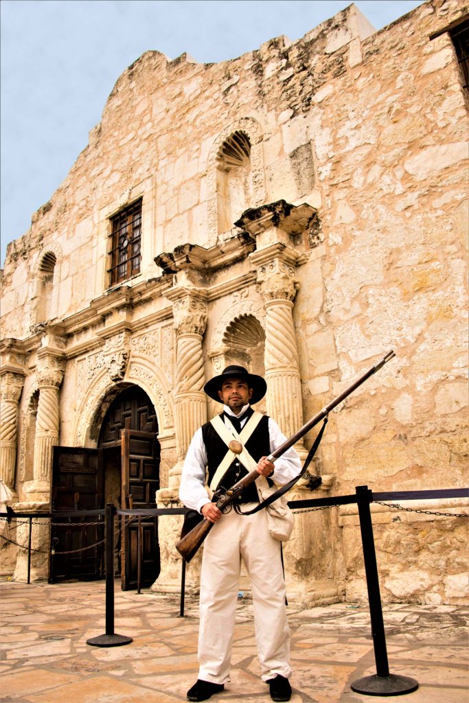 Am Fort Alamo, berühmt geworden durch die Schlacht von Alamo (1836) im Texanischen Unabhängigkeitskrieg. Foto: Lieb Management