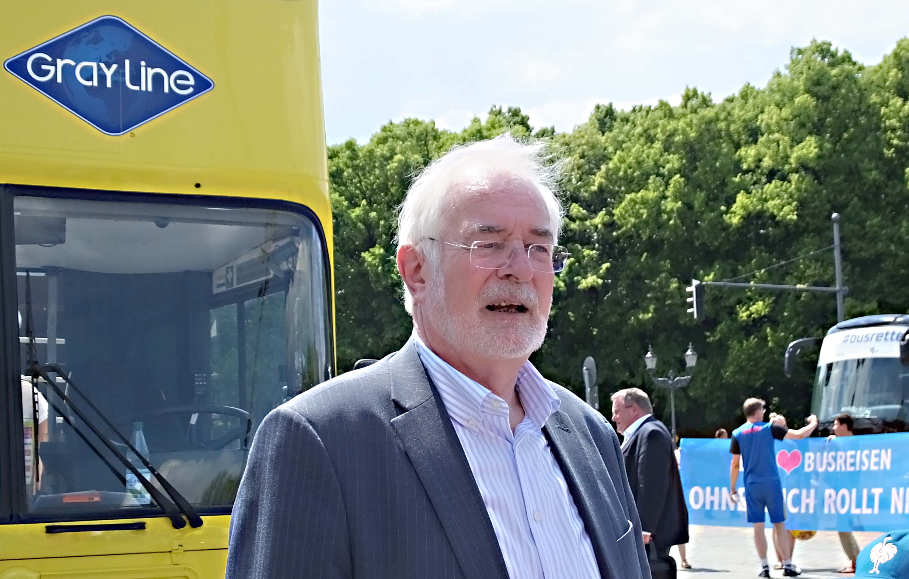 bdo-Präsident Karl Hülsmann ist und bleibt für die Busbranche optimistisch. Foto: Manfred Weghenkel