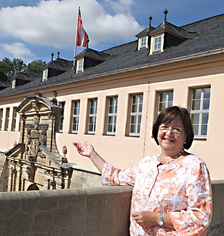 Erfurts Tourismuschefin Dr. Carmen Hildebrandt engagiert sich für die Wiederbelebung des Petersberges.

