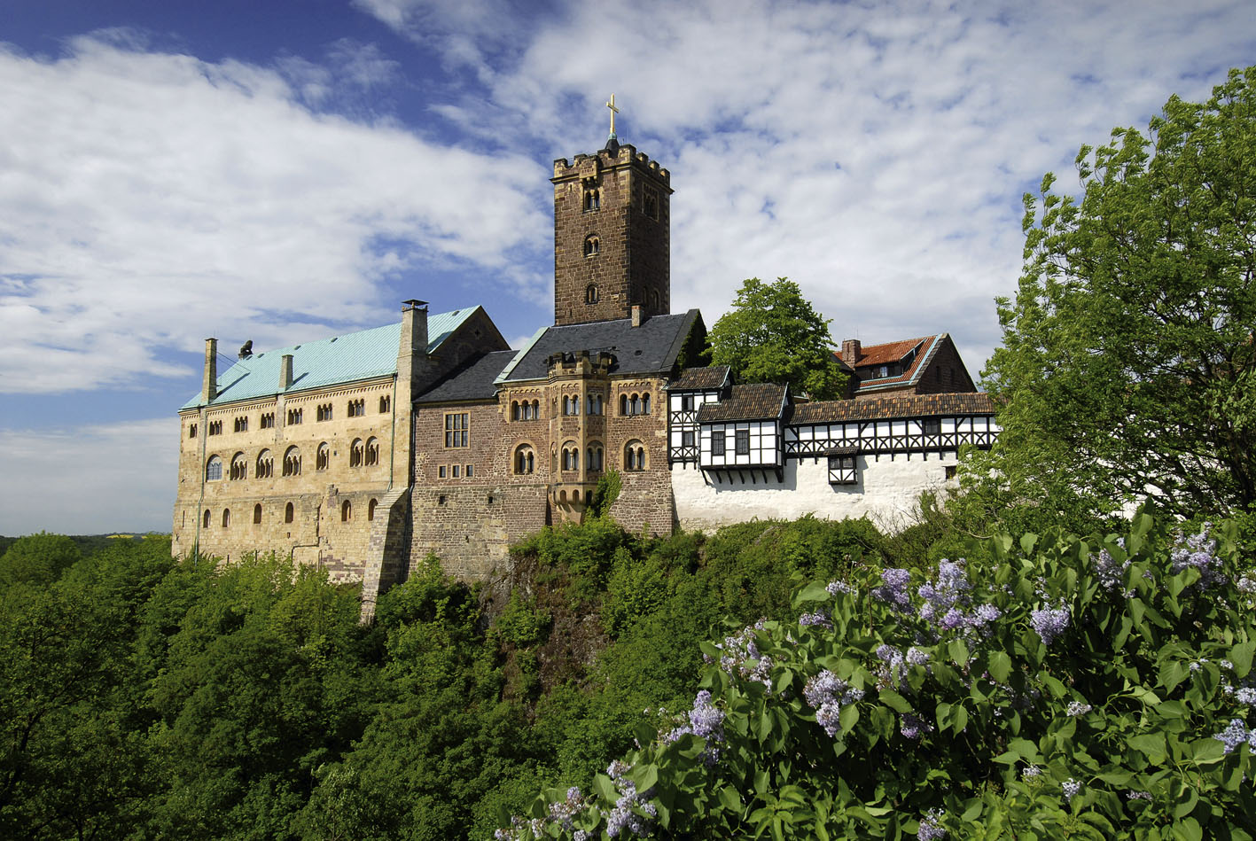 Das berühmte Wahrzeichen Eisenachs: die seit 1999 zum UNESCO-Weltkulturerbe gehörende Wartburg. Foto: André Nestler