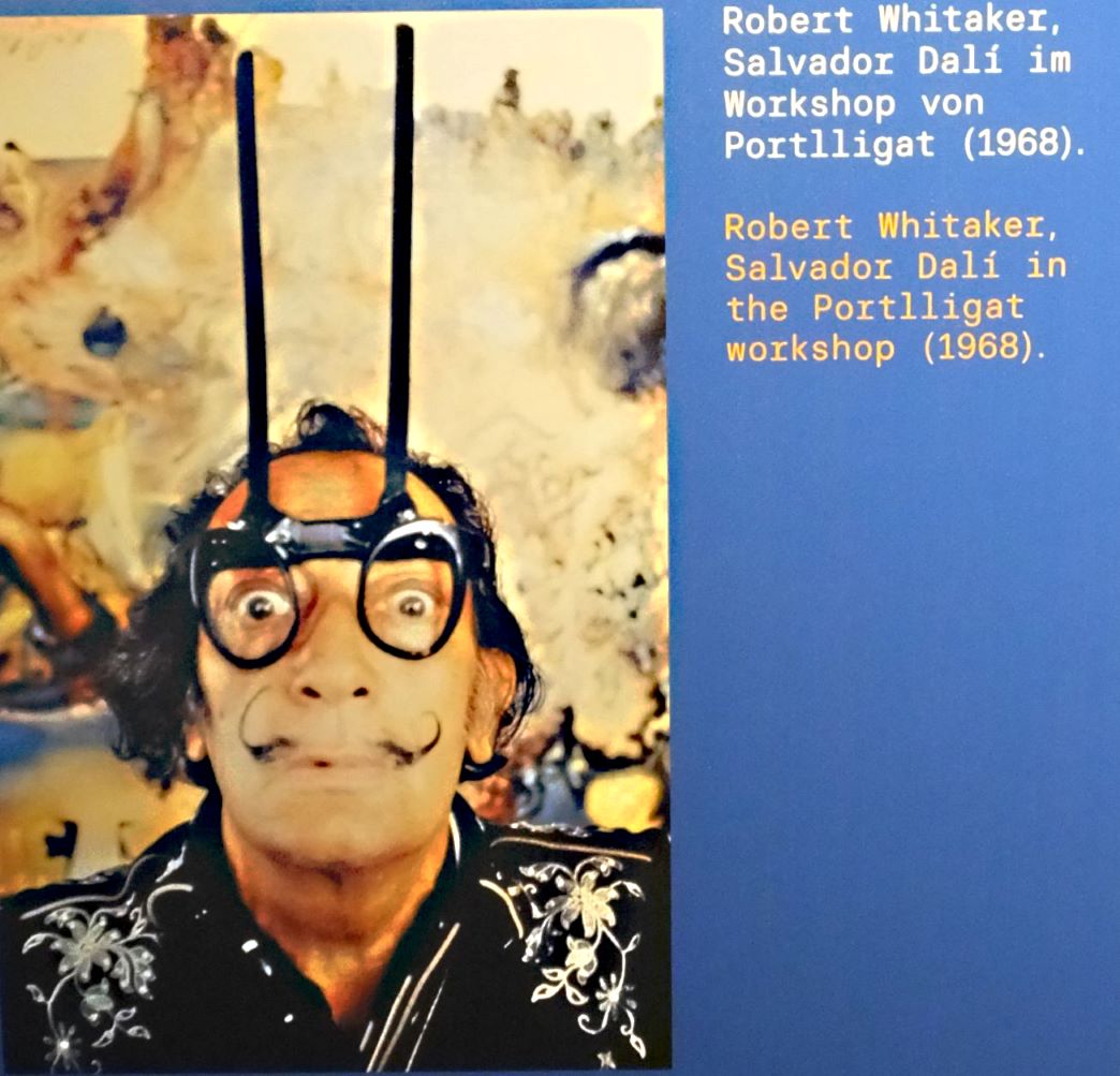 Dali in einem Workshop-Zeitdokument von 1968.